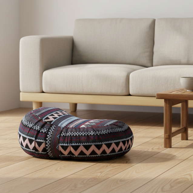 Cuscino da Meditazione Yoga – Cotone & Grano Saraceno