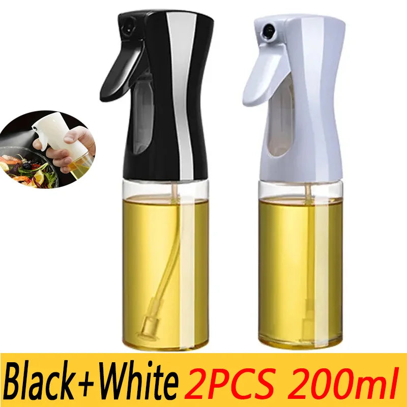 Spruzzatore d'Olio per Cucina e BBQ – Nebulizzatore in Plastica per Olio d'Oliva, Aceto e Condimenti