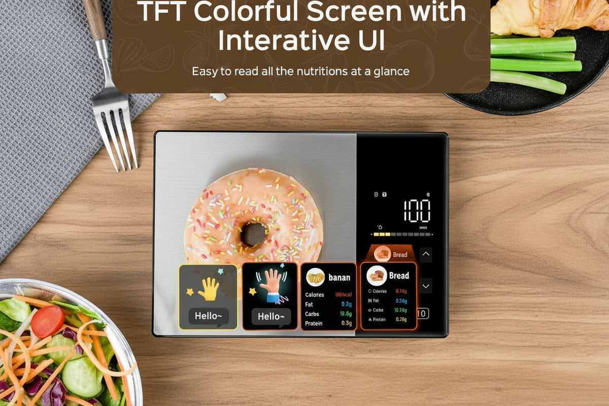 MomoKitchen - Nutritional Calculator Kitchen Scale