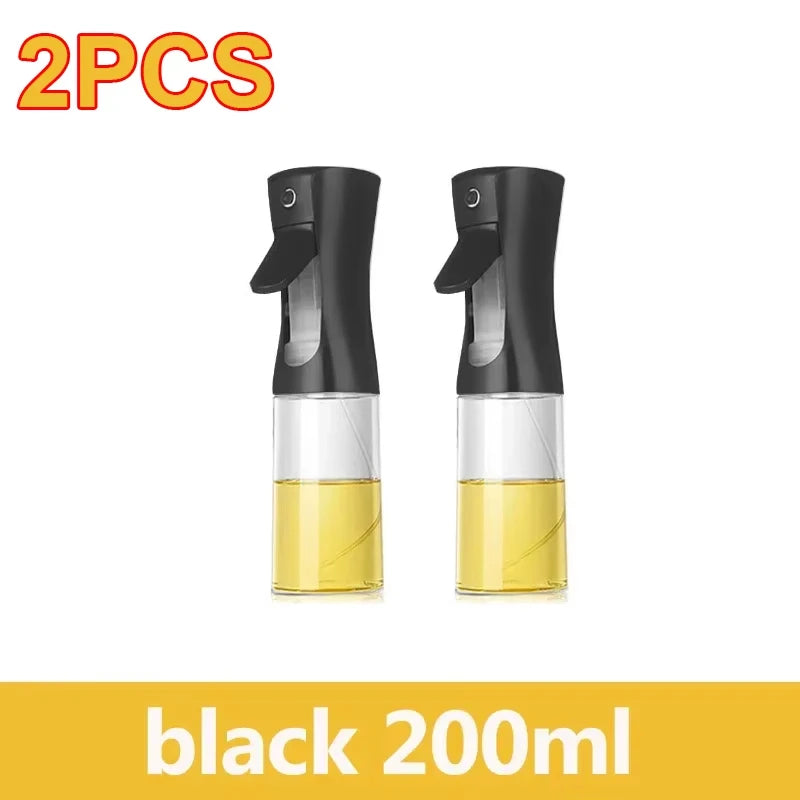 Spruzzatore d'Olio per Cucina e BBQ – Nebulizzatore in Plastica per Olio d'Oliva, Aceto e Condimenti