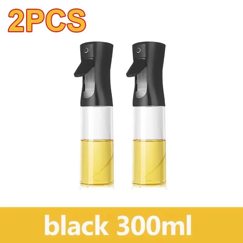 Spruzzatore d'Olio per Cucina e BBQ – Nebulizzatore in Plastica per Olio d'Oliva, Aceto e Condimenti