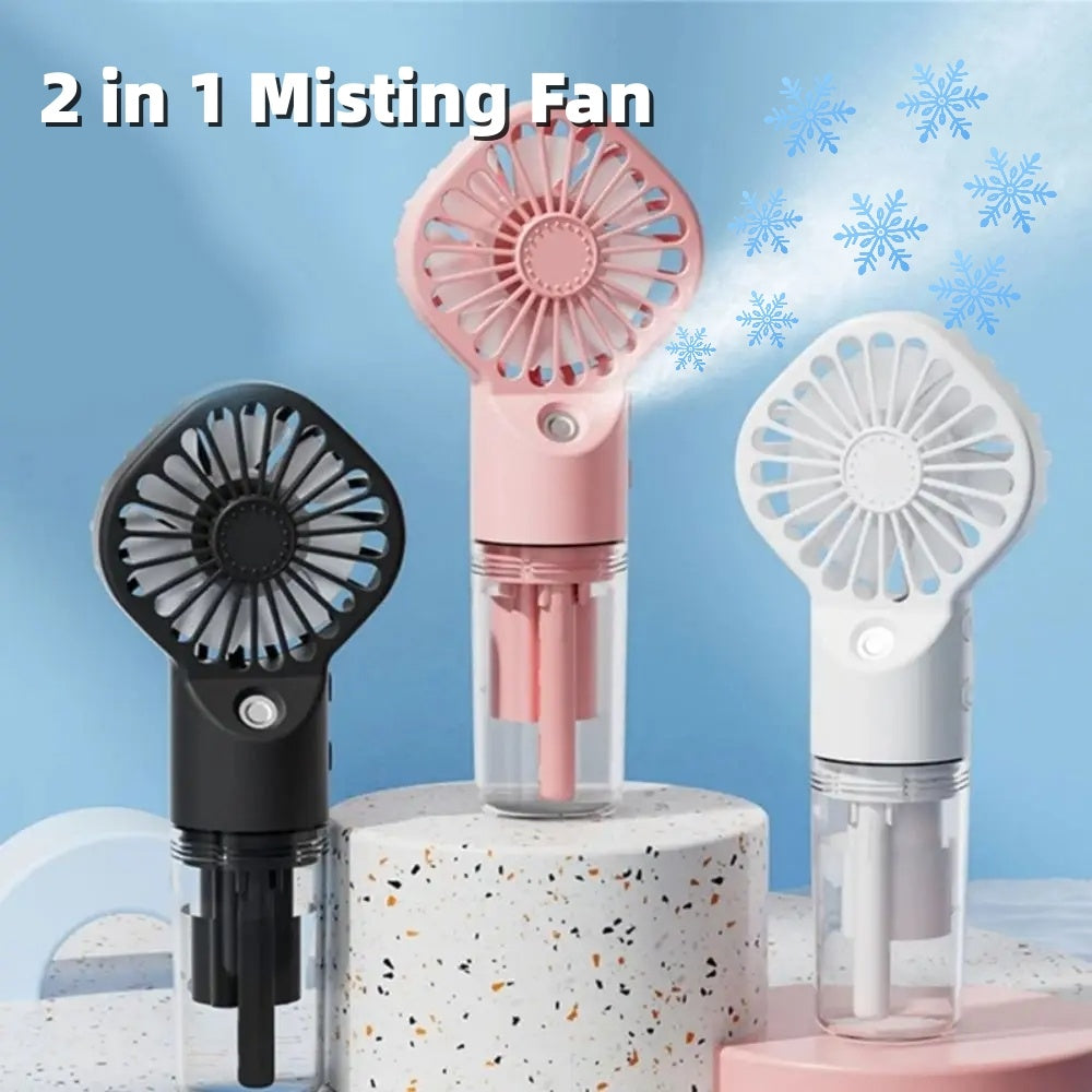 Mini Ventilatore Nebulizzatore Portatile | Handheld Mist Fan