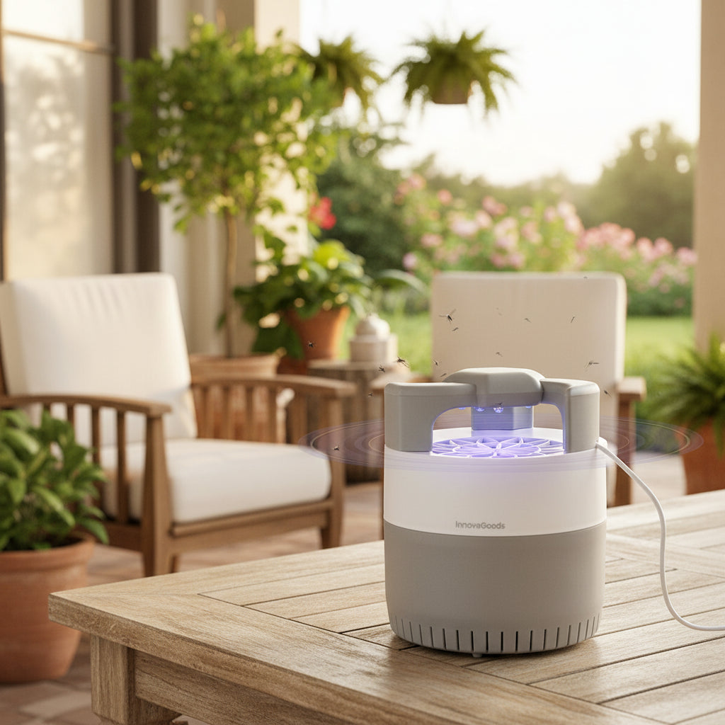 ZanZap Silen — Lampada Antizanzare a Suzione | ZanZap Silen — Anti-mosquito Suction Lamp