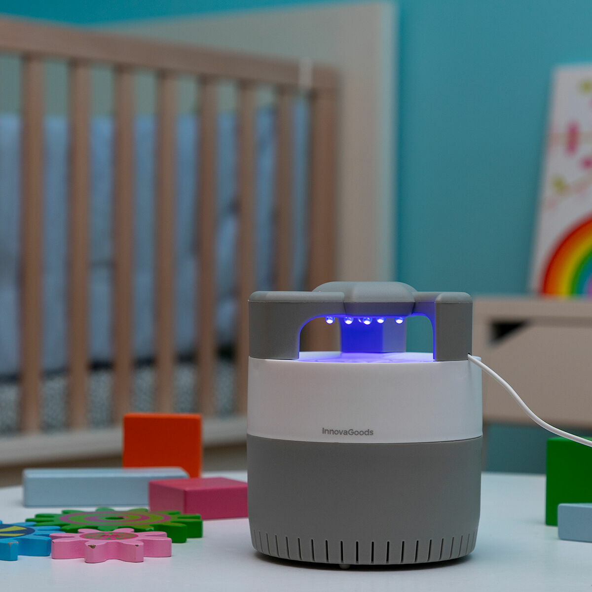 ZanZap Silen — Lampada Antizanzare a Suzione | ZanZap Silen — Anti-mosquito Suction Lamp