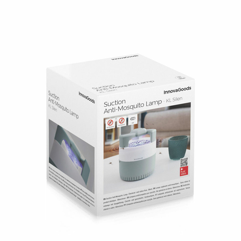 ZanZap Silen — Lampada Antizanzare a Suzione | ZanZap Silen — Anti-mosquito Suction Lamp